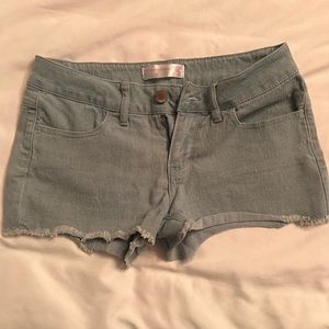 Light blue Jean shorts